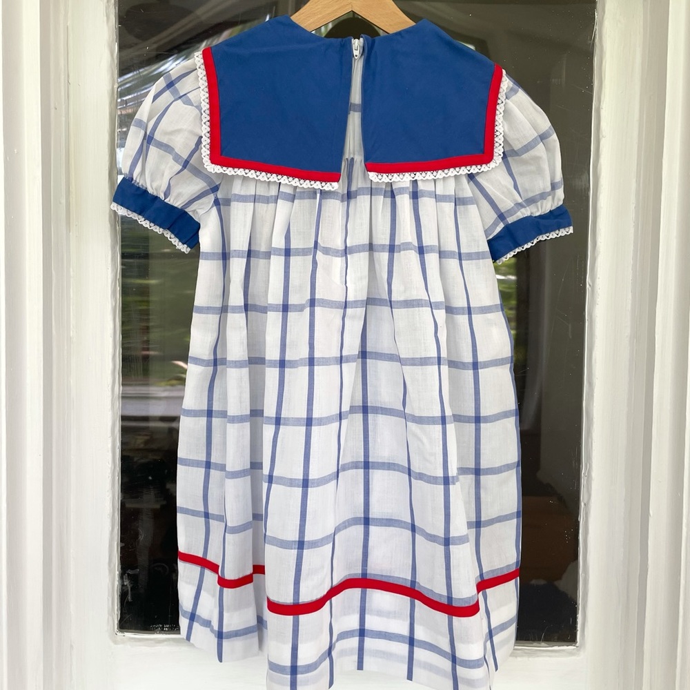 Vintage sailor girl dress - Picture 7 of 8